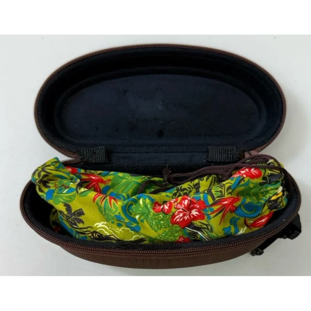 Maui Jim Hibiscus MJ 134-22 Polarized Wrap Sunglasses Set
